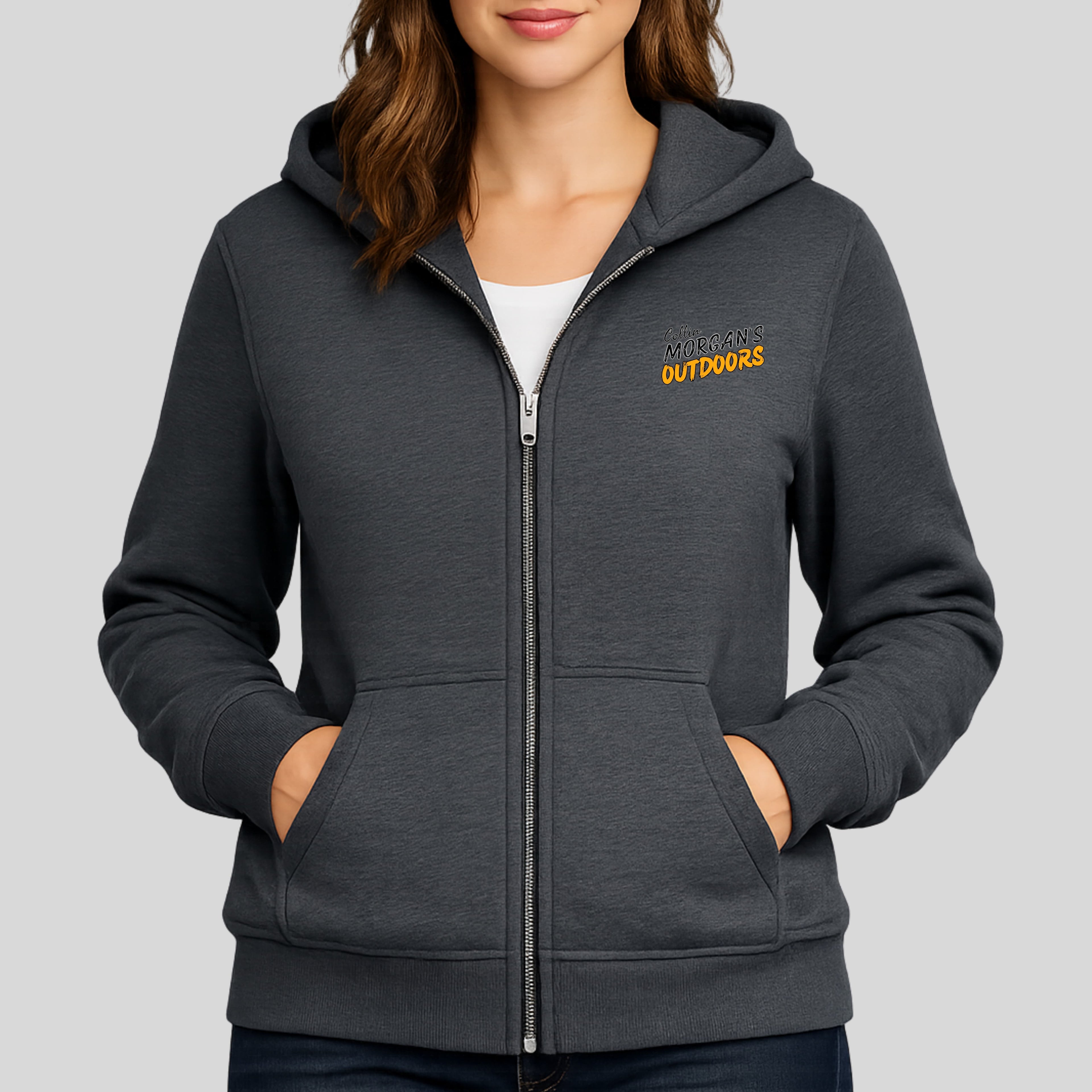 Collin Morgan's Outdoor Zippered Hoodie